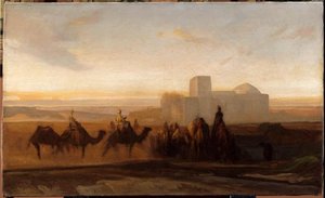 La Caravane — Alexandre Gabriel Decamps