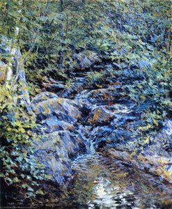 Landscape With Waterfall — Robert Lewis Reid