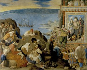 Gjenopptakten Av Bahía De Todos Los Santos — Fray Juan Bautista Maino
