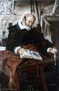 Portrait Of The Artist's Father — Serodine Giovanni