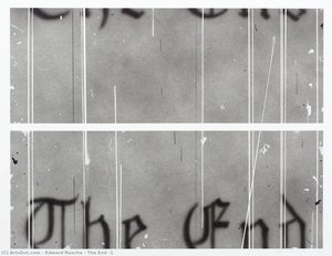 The End -1 — Edward Joseph Ruscha Iv