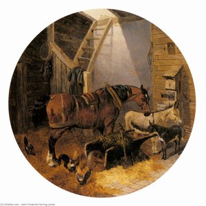 The Farmyard — जॉन फ्रेडरिक हेरिंग जूनियर