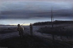 Late Autumn — Petr Sukhodolsky