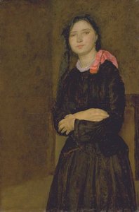 Dorelia In A Black Dress — Gwen John