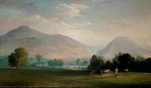 The Bridge At Ilam — Thomas Peploe Wood