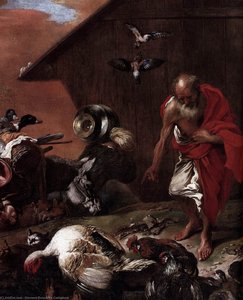 In Front Of Noah's Ark (detail) — Il Grechetto