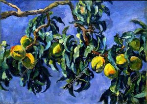 Peaches On The Branches — Pyotr Konchalovsky