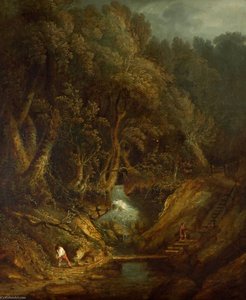 Landscape With A Waterfall — Benjamin Barker Ii
