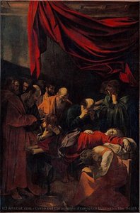 The Death Of The Virgin — Cecco Del Caravaggio