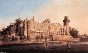 Castillo De Warwick: La Fachada Sur — Giovanni Antonio Canal