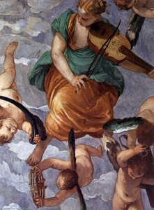 Baco, Vertumno Y Saturno (detalle) — Paolo Veronese