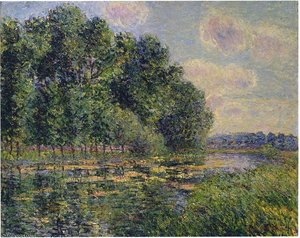 By The Eure River In Summer — Gustave Loiseau