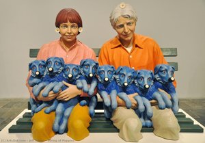 String Of Puppies — Jeff Koons