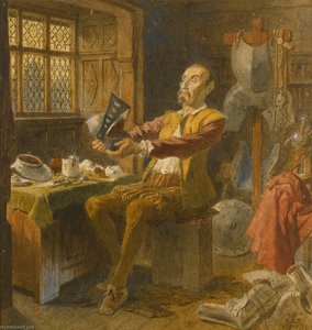 Two Watercolours, Comprising — Sir John Tenniel
