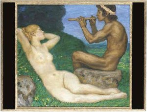 Faun Playing Flute — Franz Ritter Von Stuck