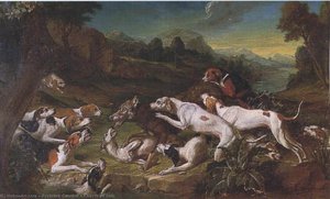 Chasse Au Loup — Rysbrack Geerard