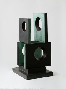 Prototype For Maquette, Three Forms In Echelon — Barbara Hepworth