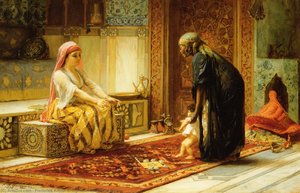 The First Steps — Frederick Arthur Bridgman