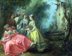 The Four Times Of Day - Midday — Nicolas Lancret