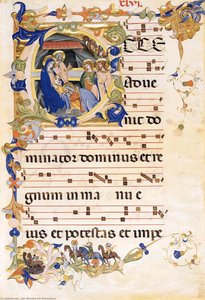 Gradual 1 For San Michele A Murano (folio 46) — Don Silvestro Dei Gherarducci