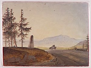 Vue De Paradis Bakken (la Cote Du Paradis) — Peder Balke