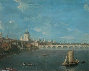 View Of St Paul's From The Thames — Daniel Turner