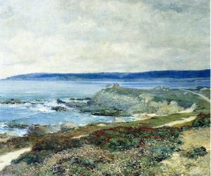 A Grey Day Carmel — Guy Orlando Rose