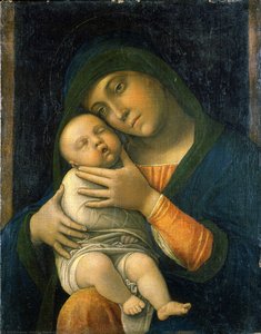 La Vergine E Il Bambino — Andrea Mantegna