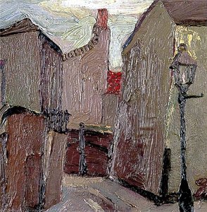 A London Street — George Bergen