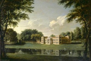 The Vyne From The North West — Johann Heinrich Müntz