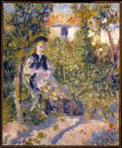 Nini In The Garden (1876) — 르누아르