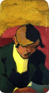 Mann Beim Lesen — Jean-édouard Vuillard