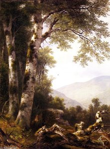 Landscape With Birches — Asher Brown Durand