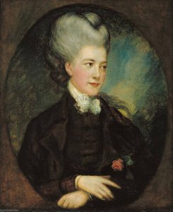 Lady Georgiana Poyntz, Countess Spencer — Thomas Gainsborough