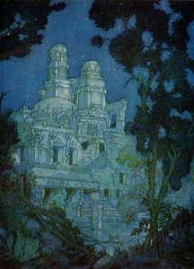 The Rubaiyat. Lone Dove — Edmund Dulac