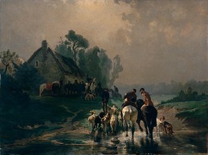 Le Rendez Vous De Chasse — Évariste Vital Luminais