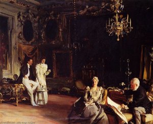 An Interior In Venice — John Singer Sargent