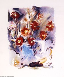 Trichromatic Flower Piece — Richard Hamilton