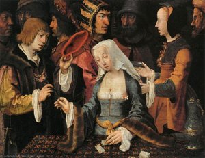Fortune-teller With A Fool — ルーカス・ファン・レイデン