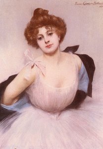Portrait Of A Dancer — Albert Ernest Carrier Belleuse