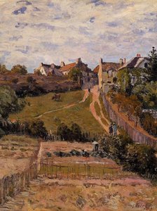 Der Aufsteigende Pfad — Alfred Sisley