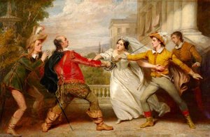 The Duel Between Sir Toby And Sebastian (from William Shakespeare's 'twelfth Night', Act Iv, Scene Ii) — George Clint