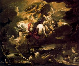 Fall Of Phaeton — Luca Giordano