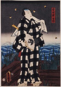 The Osaka Actor Kataoka Gado As An No Heibei In — Утагава Кунісада Ii
