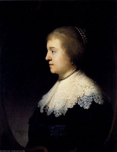 Porträt Von Amalia Van Solms — Rembrandt Van Rijn