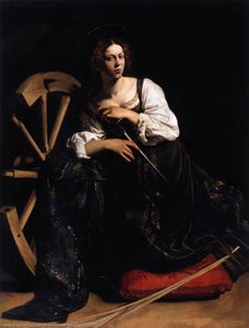 St. Catherine Of Alexandria — Caravaggio