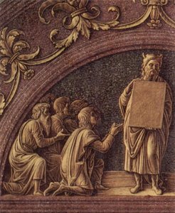 Obrzezanie Jezusa, Szczegół — Andrea Mantegna