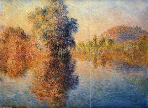Morning On The Seine — Claude Monet