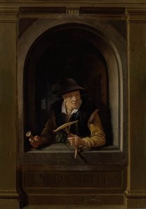A Fisherman's Wife — Gerrit Dou