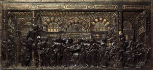 Das Wunder Des Herzens Des Geizigen (detail) — Donatello